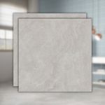 Piso Porcelanato Eliane Dolmen Cinza 90x90 