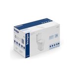Kit de Vaso Sanitário Incepa Boss com Caixa Acoplada (Termofixo) Branco