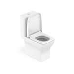 Kit de Vaso Sanitário Incepa Boss com Caixa Acoplada (Termofixo) Branco