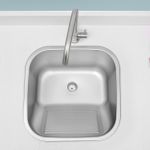 Tanque Inox Tramontina de Encaixe Acetinado 40x40