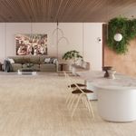 Piso Porcelanato Biancogres Travertino  Navona Satin 90x90 RET 