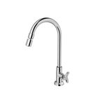 Torneira de mesa Docol Nova Trio para cozinha Bica Alta 1/2 Chrome