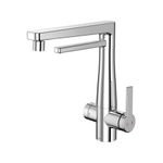Monocomando de bancada para cozinha com Purificador Docol Vitalis Cromado
