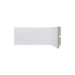 Rodapé Santa Luzia de poliestireno 547 branco com 100mm de altura