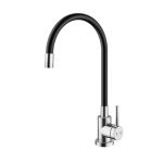 Monocomando de bancada para cozinha Docol Spice Cromado/Preto