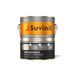 Tinta Esmalte  Suvinil Cor & Proteção Fosco Grafite Claro 3,6L