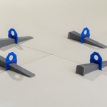 Espaçador Nivela Piso Fit Colors Base 1mm  (100 peças)