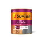 Tinta Suvinil esmalte Cor & Proteção marrom brilhante 900ml