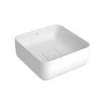 Cuba Apoio Deca Slim Quadrada para banheiro 30cm Branco