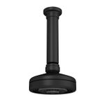 Chuveiro Deca Acqua Plus com Tubo de Teto Black Matte