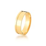 Unidade Aliança França 7mm Ouro 18k