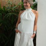VESTIDO PREGAS TAKESHITA NEOPRENE/ORGANICO