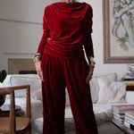 BLUSA DRAPE MERCI VELUDO