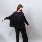 BLUSA GEORGETE TELMA ASSIMÉTRICA