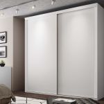 Guarda Roupa Casal 2 Portas MDF 2,07 m Inovatto Belmax Branco