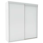Guarda Roupa Casal 2 Portas MDF 2,07 m Inovatto Belmax Branco