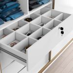 Guarda Roupa Casal 2 Portas 1 com Espelho 2,07 m MDF Inovatto Belmax Branco