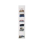 Closet Modulado Sem Portas com Prateleiras 45 cm MDF Lotus Belmax Branco