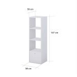 Estante para Livros com Gavetão Infinity Belmax