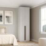 Guarda Roupa Modular 2 Portas com Prateleiras/Cabideiros 70 cm Altezza Trend Belmax Branco