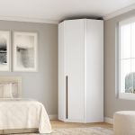 Guarda Roupa Modular 1 Porta Canto 45 Altezza Trend Belmax Branco