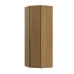 Guarda Roupa Modular 1 Porta Canto 45 Altezza Trend Belmax Freijó