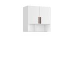 Módulo Aéreo para Cama de Solteiro MDF Altezza Trend Belmax Branco