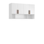 Módulo Aéreo para Cama de Casal MDF Altezza Trend Belmax Branco