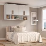 Módulo Aéreo para Cama Queen MDF Altezza Trend Belmax Branco