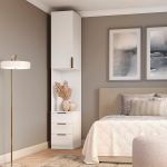 Módulo Mesa de Cabeceira Direita/Esquerda Altezza Clean Belmax Branco