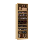 Sapateira 2 Portas  Modular MDF 70cm Altezza Clean Freijó/Off White