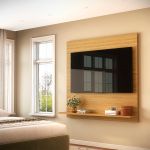 Painel para TV até 43 Polegadas MDF Altezza Belmax Freijó