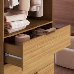 Guarda Roupa Modular 2 Portas 3 Gavetas 90cm Altezza Clean Belmax Branco