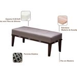 Puff Recamier Multiuso Solteiro Agatha 1,00m Bege
