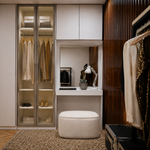 Puff Multiuso Decorativo Agatha Bege