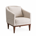 Poltrona Multiuso Decorativa Agatha Bege