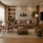 Poltrona Multiuso Decorativa Agatha Marrom