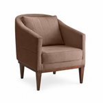 Poltrona Multiuso Decorativa Agatha Marrom