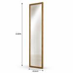 Porta Reflecta Altezza 01 Unidade medidas 2,32m x 44,6cm