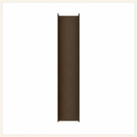 Puxador Clean 15cm Alumínio com 04 Dobradiças Champagne