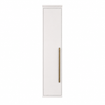 Guarda Roupa Casal com Cabeceira 3 Peças Lotus Branco