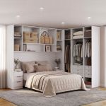 Quarto Modulado Casal 6 Peças Altezza Belmax Branco