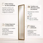 Quarto Modulado Queen 6 Peças Altezza Clean Belmax Branco