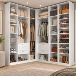 Sapateira Modular 2 Portas Reflecta 70cm Altezza Belmax Branco