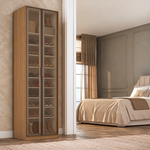 Sapateira Modular 2 Portas Reflecta 70cm Altezza Belmax Freijó