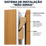 Painel para TV até 60 Polegadas MDF Dallas ON Móveis Grafite BP