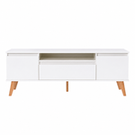 Rack para TV 150cm MDF Dallas ON Móveis Branco BP