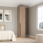 Guarda Roupa Modular 1 Porta com Prateleiras 35cm Altezza Trend Belmax Carvalho