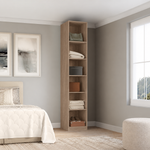 Guarda Roupa Modular 1 Porta com Prateleiras 35cm Altezza Trend Belmax Carvalho
