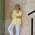 TRICOT FRIDA AMARELO SUAVE